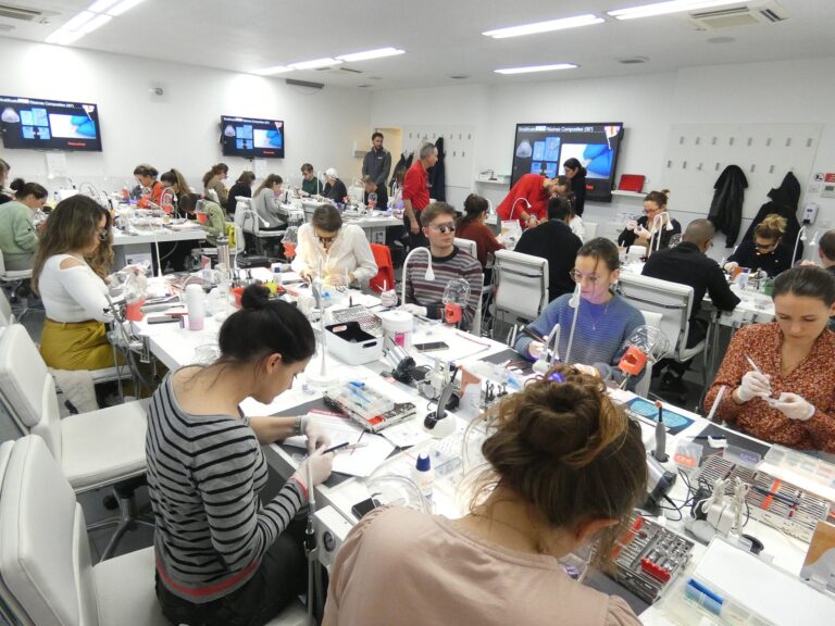 formation dentaire TP travaux pratiques esthétique aix en provence facettes